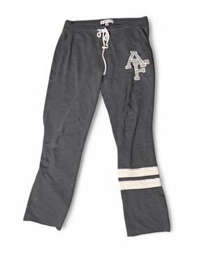 Abercrombie & Fitch Grey Logo Flared  Sweatpants